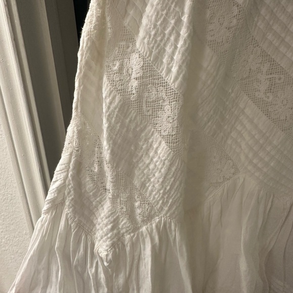 Love Shack Fancy Calamina Lace Mini Dress - Picture 5 of 5